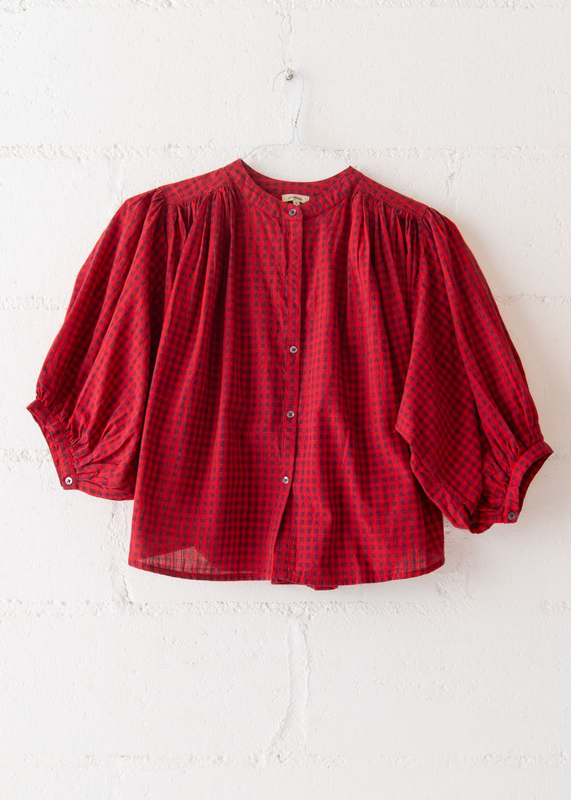 Ink 42 Blouse in Red, from Bellerose