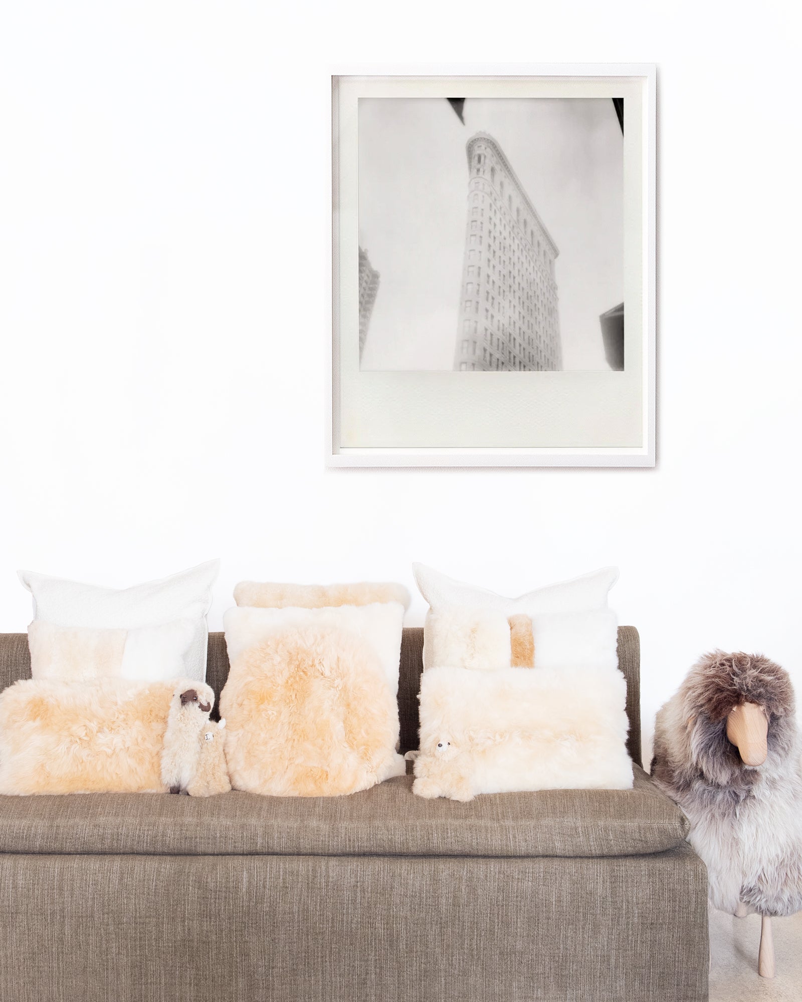 The Flat Iron Polaroid by Dhagpo Lobsang