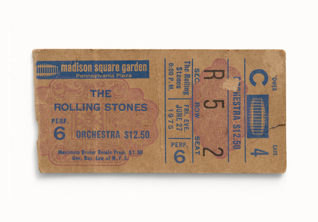 The Rolling Stones, Madison Square Garden, New York, NY 1975 by Blaise Hayward