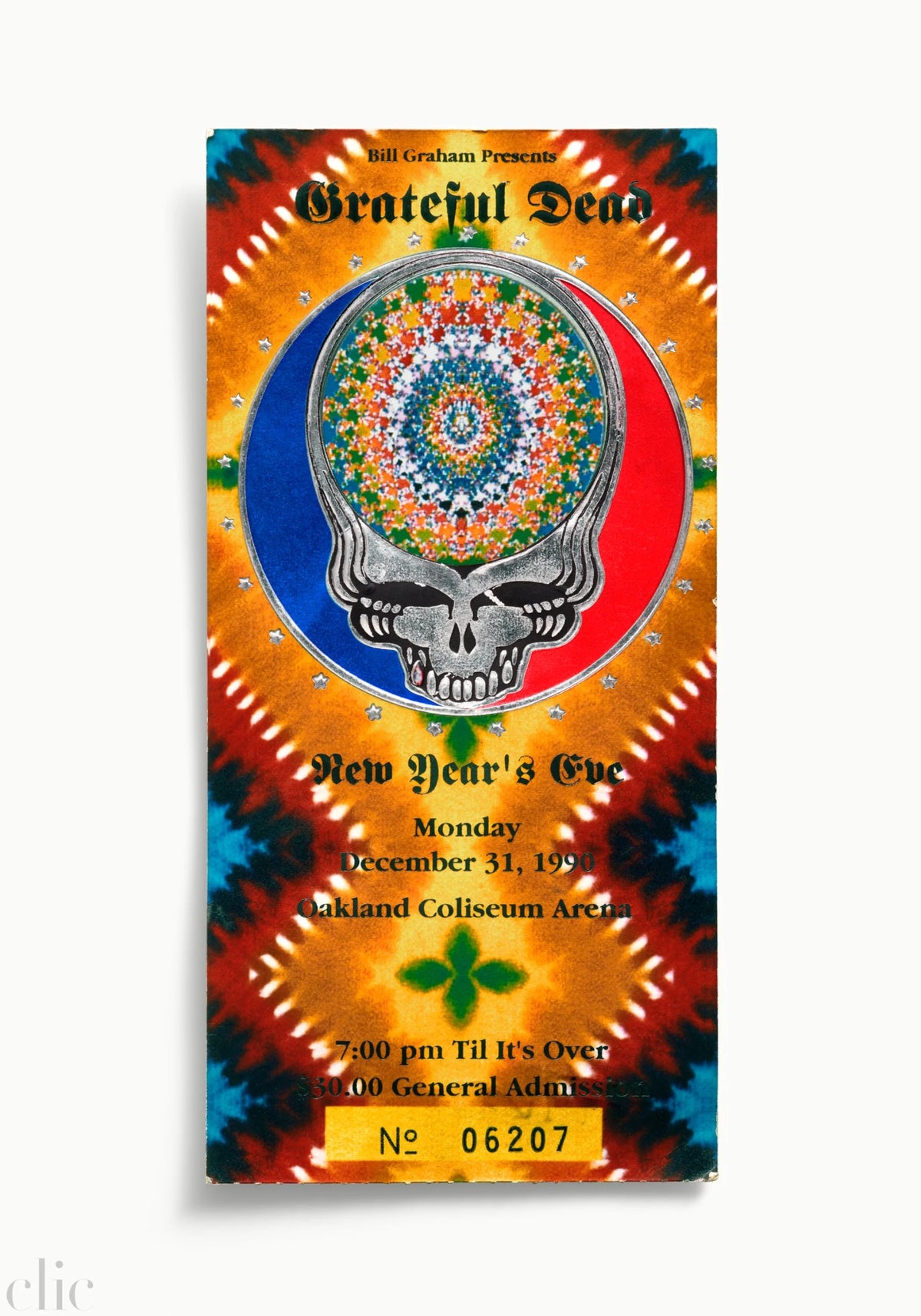 The Grateful Dead, Oakland Coliseum, Oakland, CA 1990 by Blaise Hayward