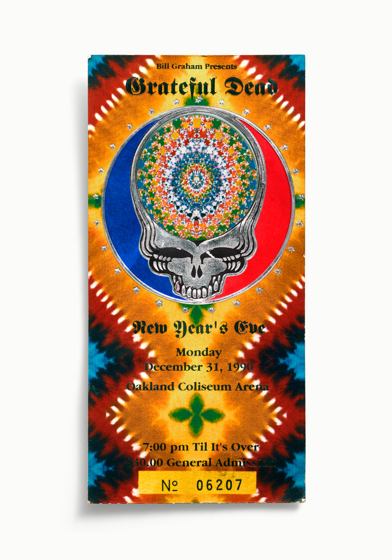 The Grateful Dead, Oakland Coliseum, Oakland, CA 1990 by Blaise Hayward