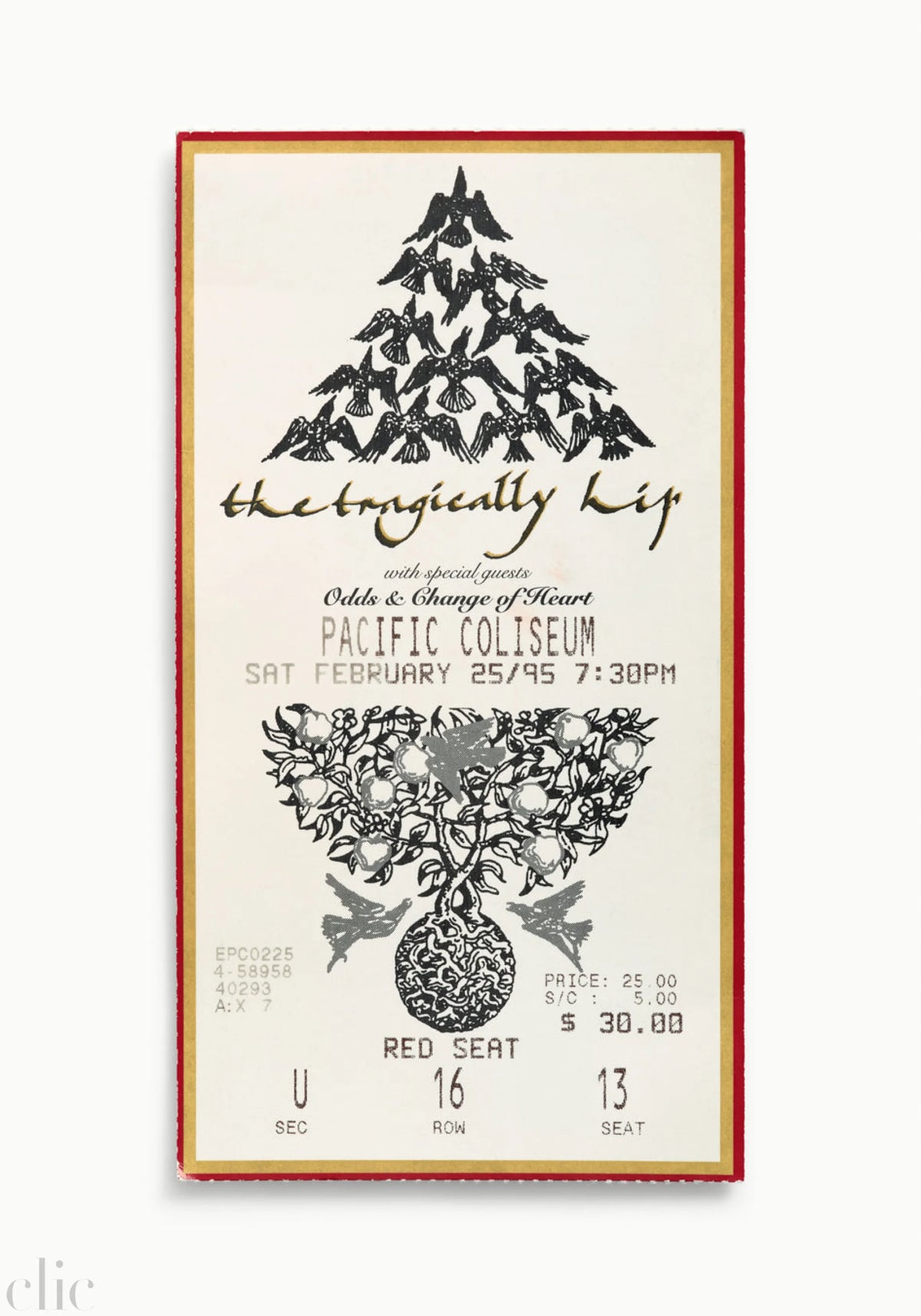 The Tragically Hip by Blaise Hayward