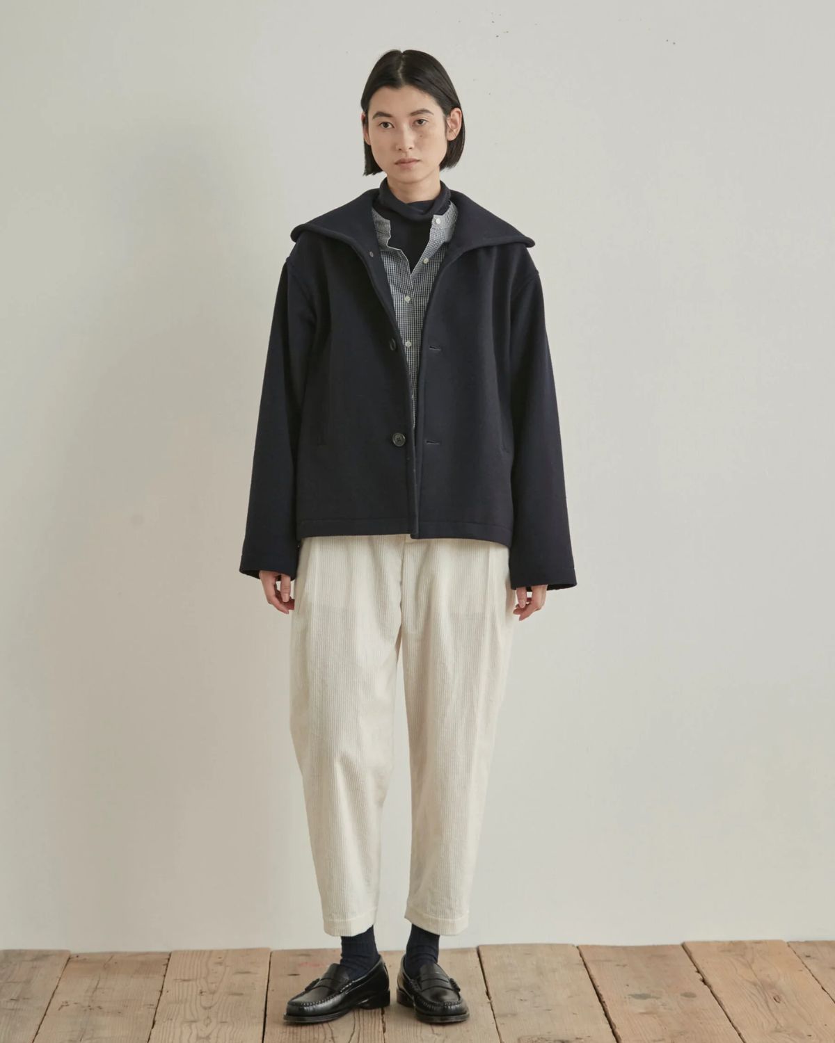 My Sailor Coat in Navy, from Nicholson & Nicholson