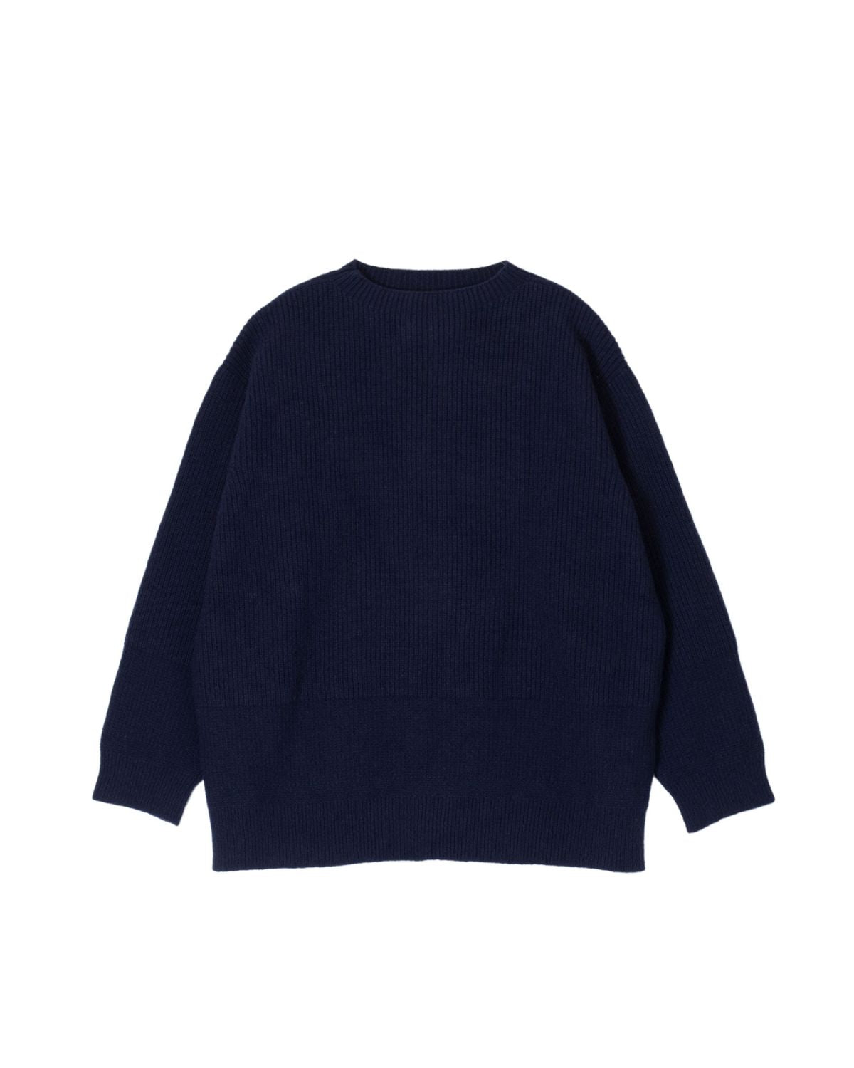 Wavy Knitted Top in Navy, from Nicholson & Nicholson