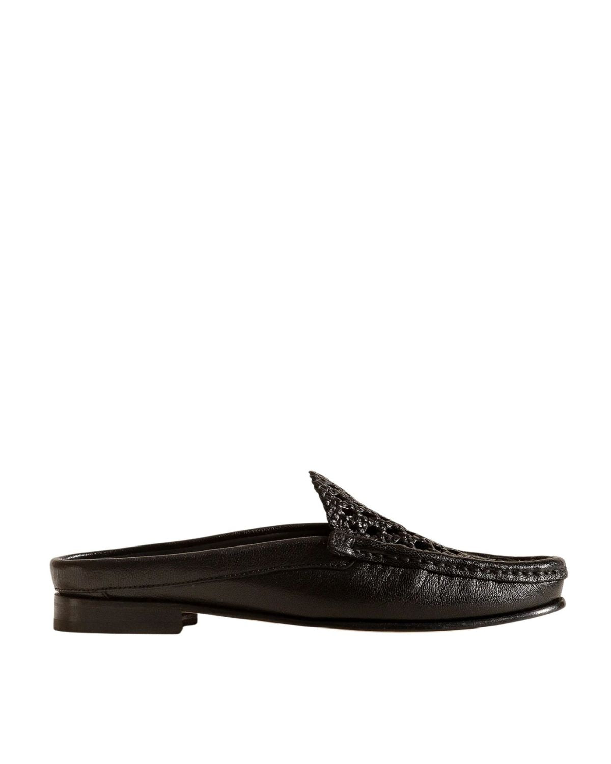 Murilla Mule Loafer in Black, from Hereu