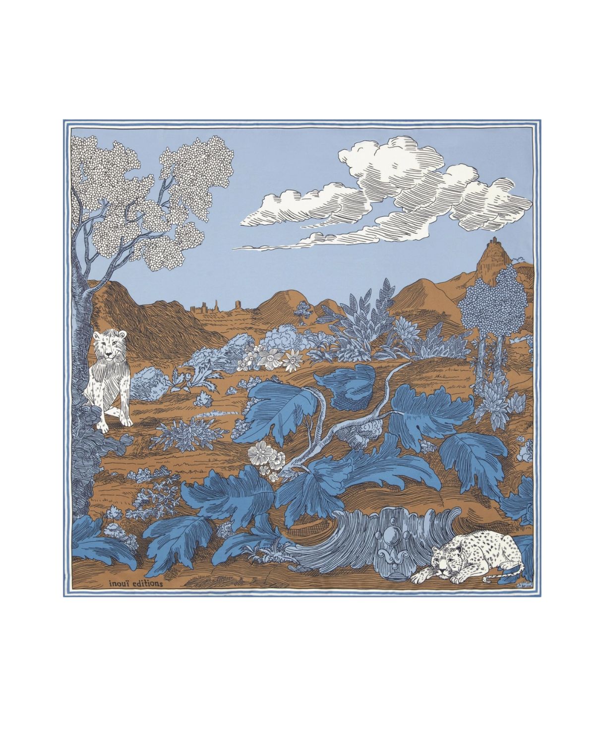 Carre 70 Histoire in Blue, from Inoui Editions