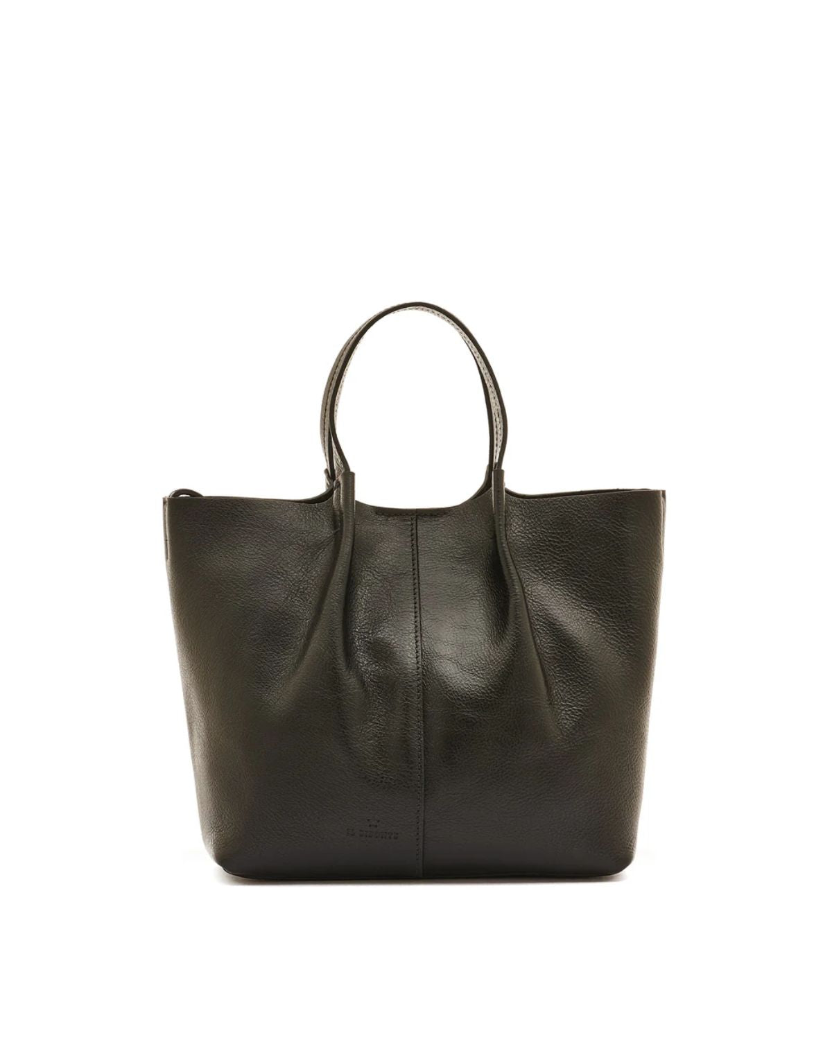 Nina Leather Crossbody Bag in Black, from Il Bisonte