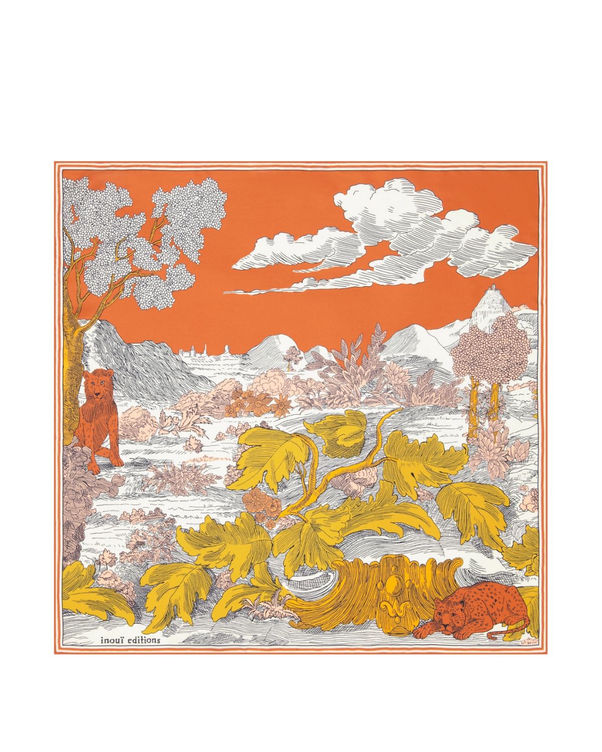 Carre 70 Histoire in Orange, from Inoui Editions