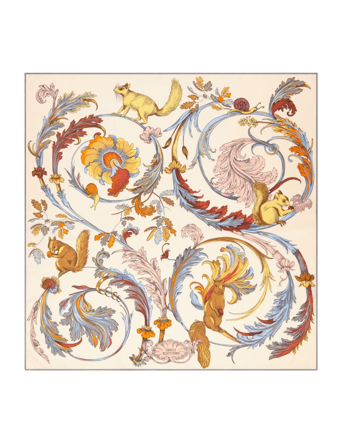 Rococo Carre 100 in White, from Inoui Editions