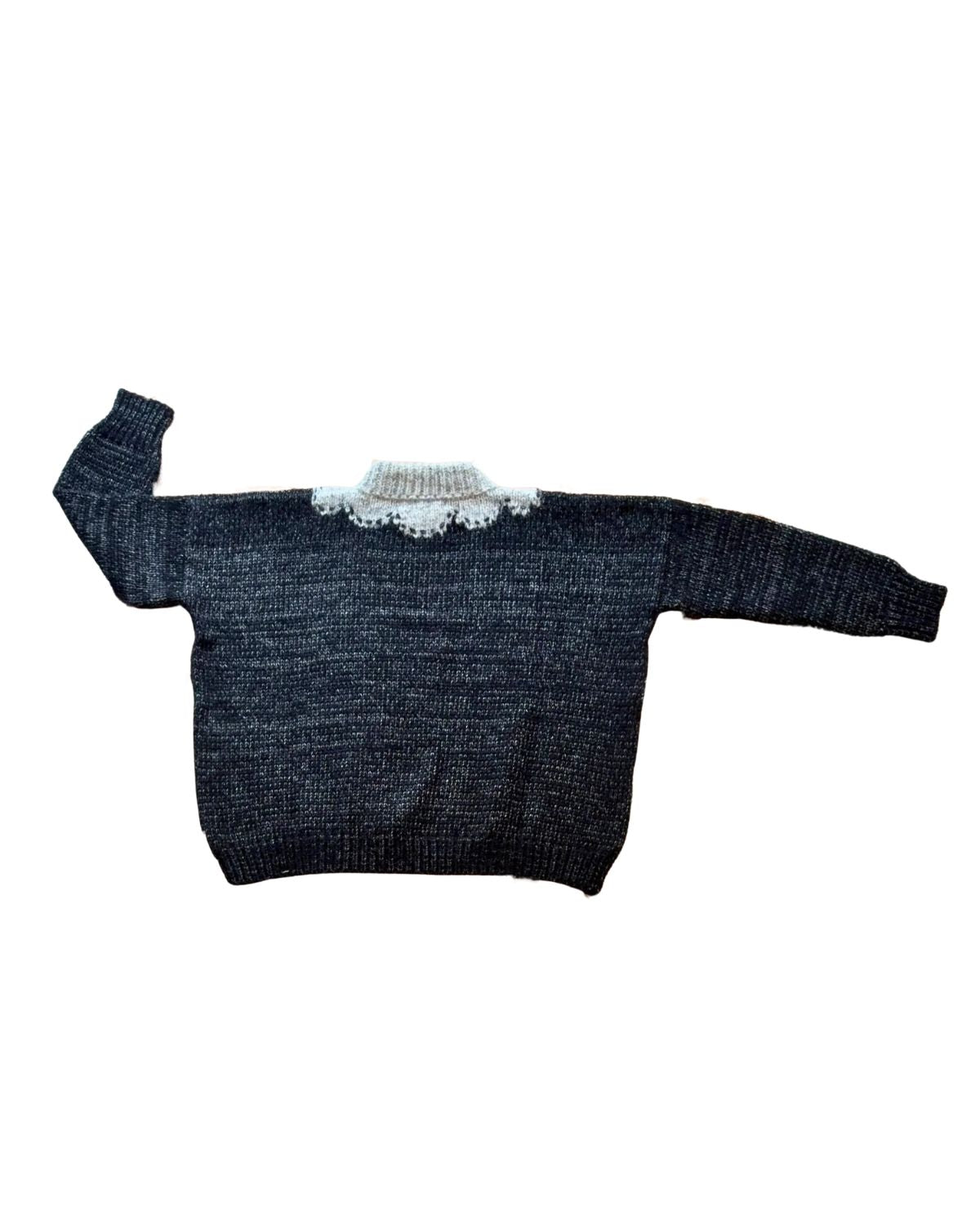 Daisy Neckline Sweater in Ivory, from Proche