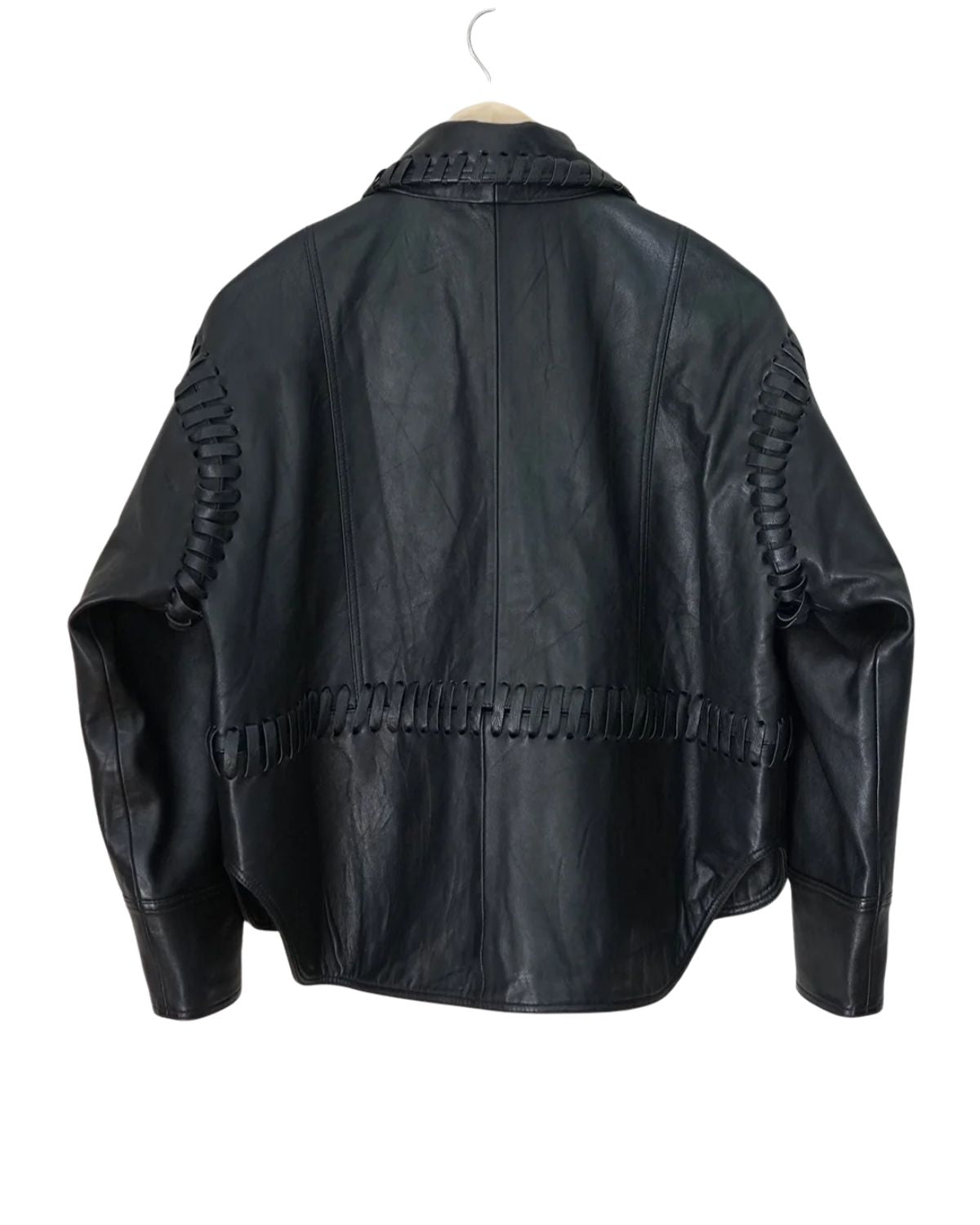 Leather Olivia Jacket in Black, from Proche