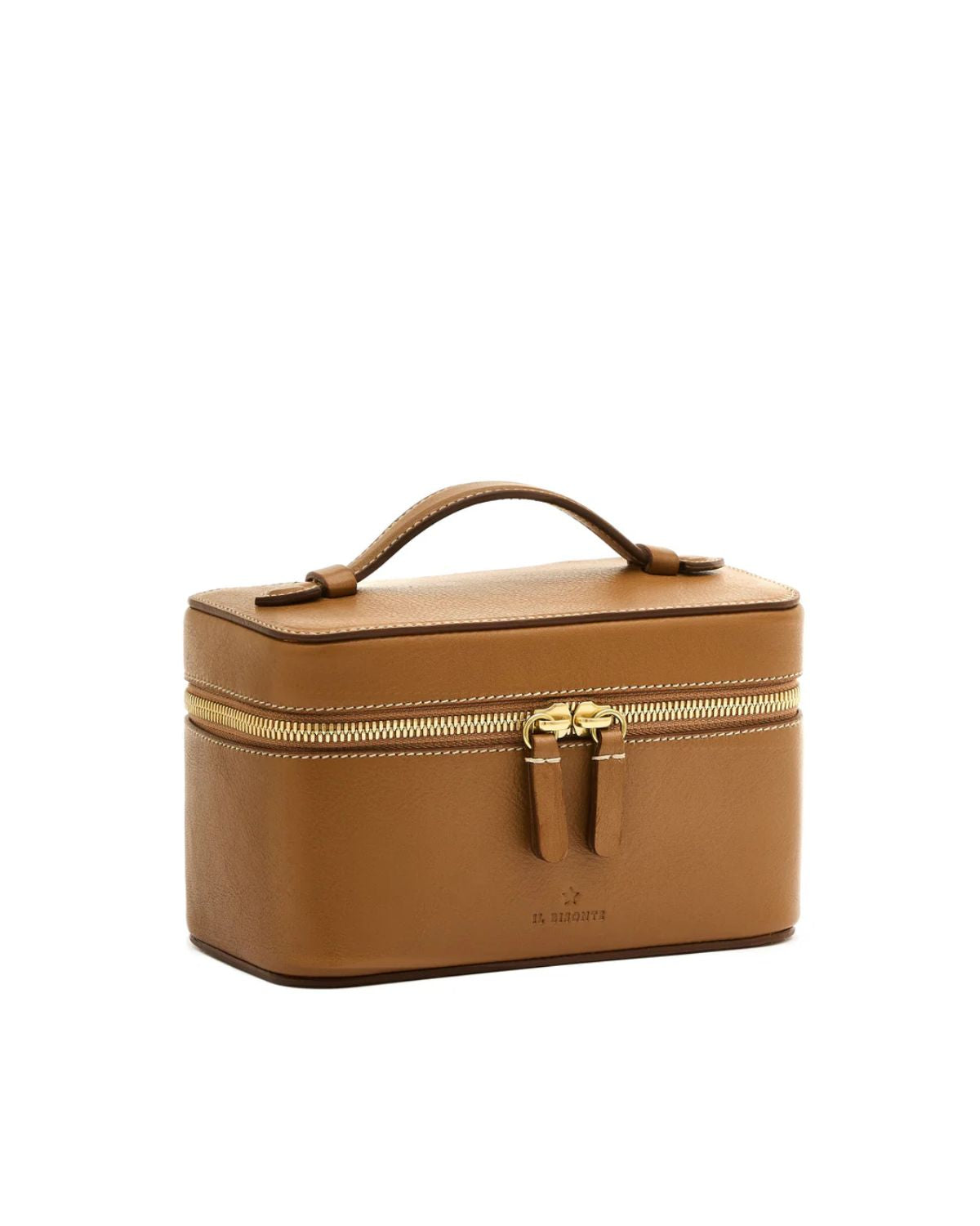 Mini Musa Beauty Case in Gianduia, from Il Bisonte
