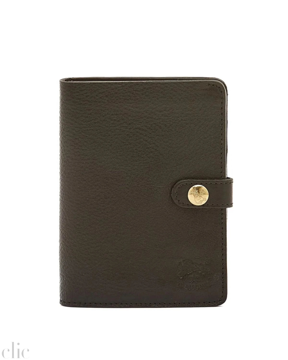 Medium Classic Wallet in Black, from Il Bisonte