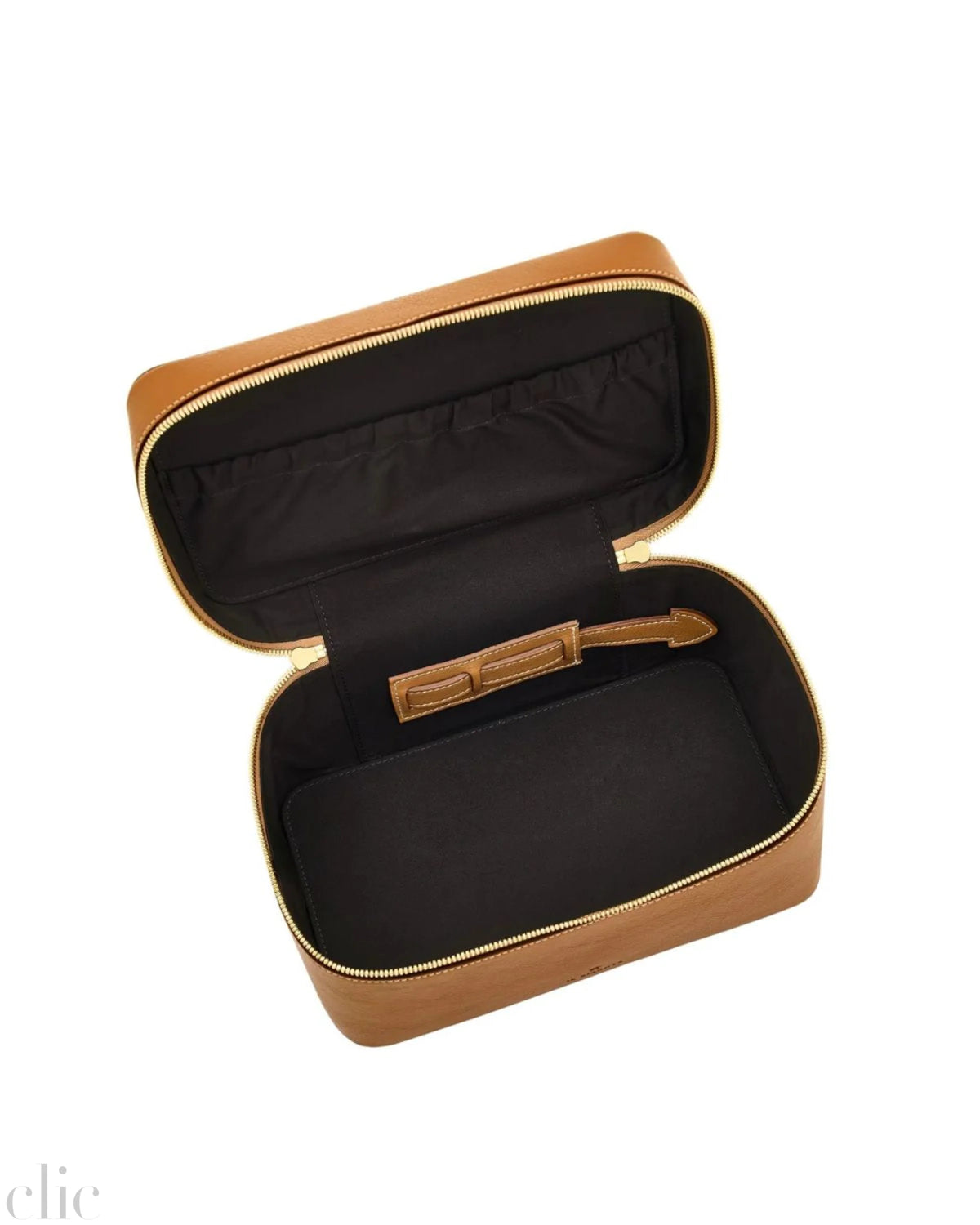 Musa Beauty Case in Gianduia, from Il Bisonte