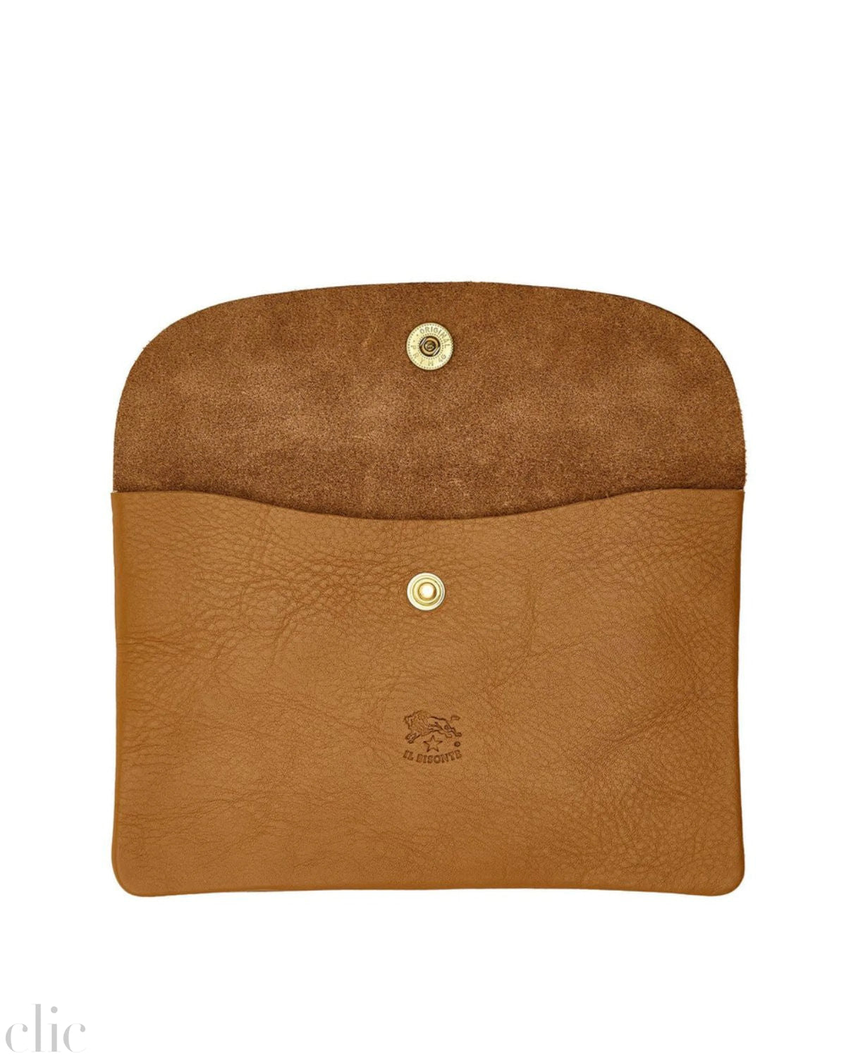 Envelope Case in Gianduia, from Il Bisonte