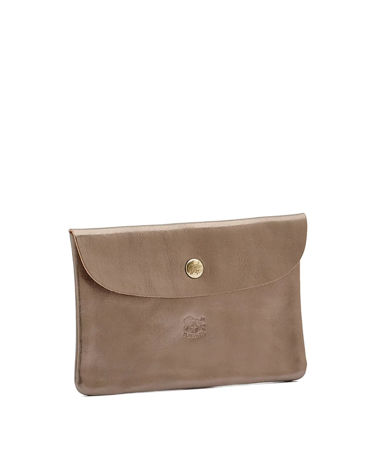 Envelope Case in Bronze, from IL Bisonte