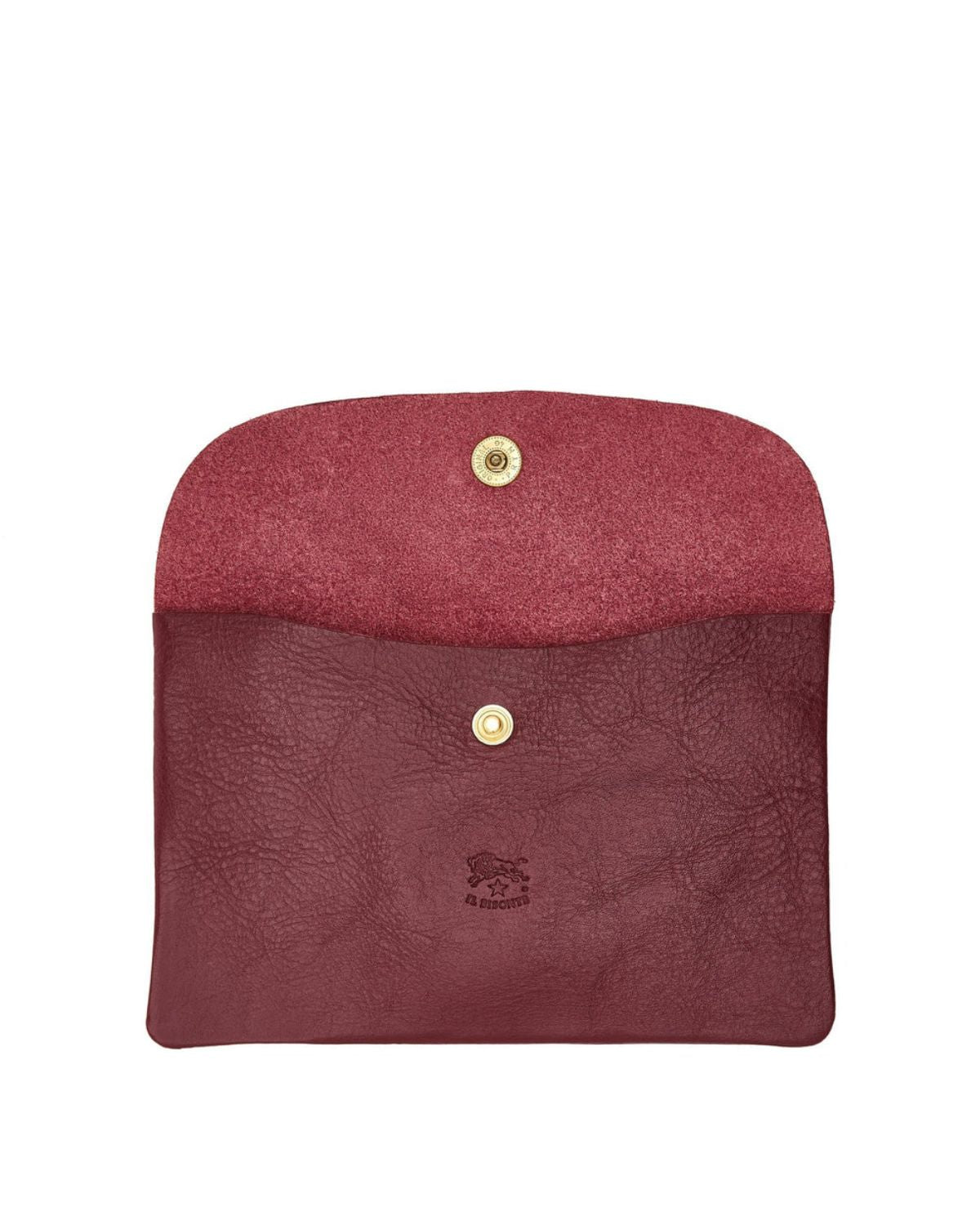 Envelope Case in Black Cherry, from IL Bisonte