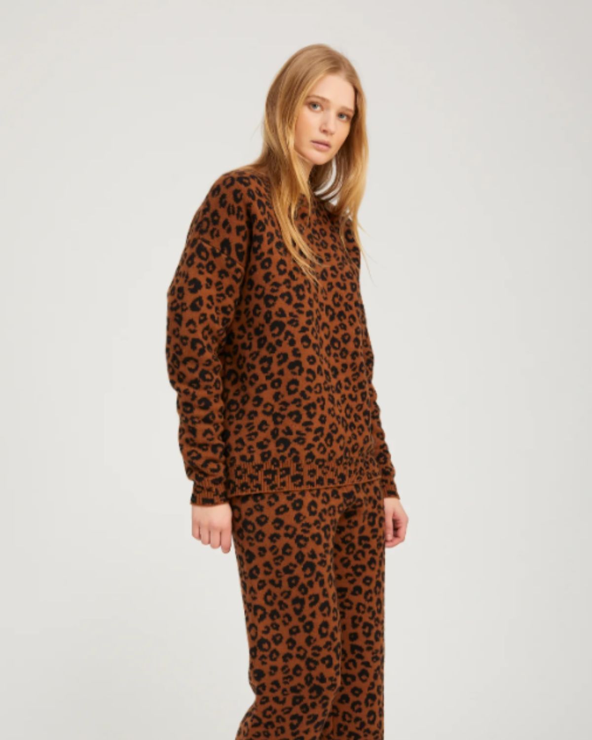 Sweatshirt in Leopard, from SPRWMN