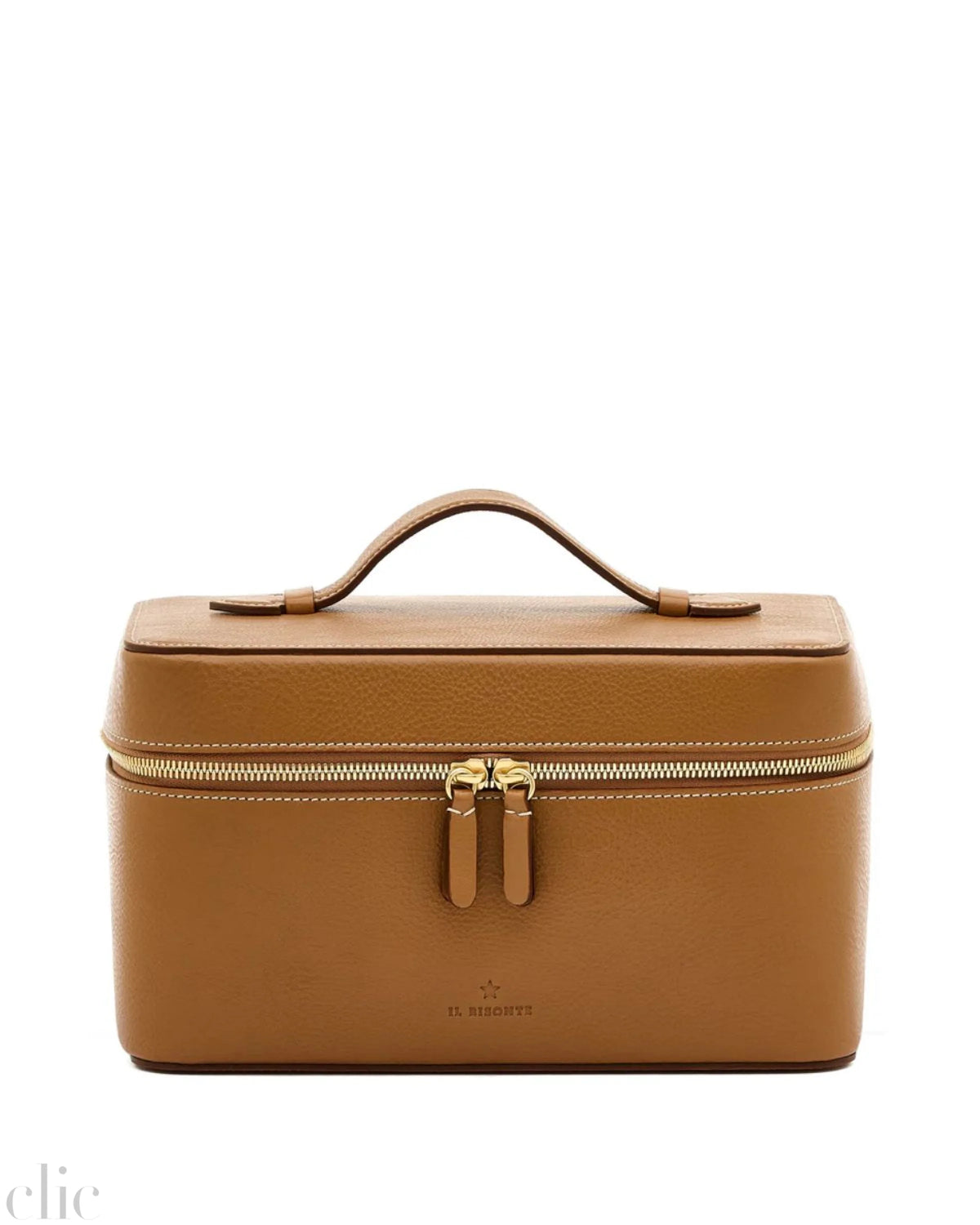 Musa Beauty Case in Gianduia, from Il Bisonte