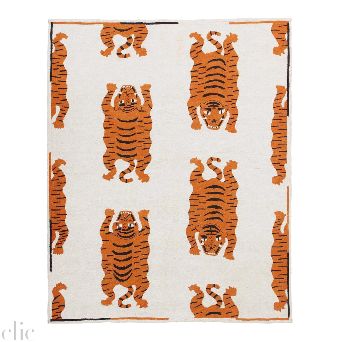 Tiger Suzani Kilim Rug