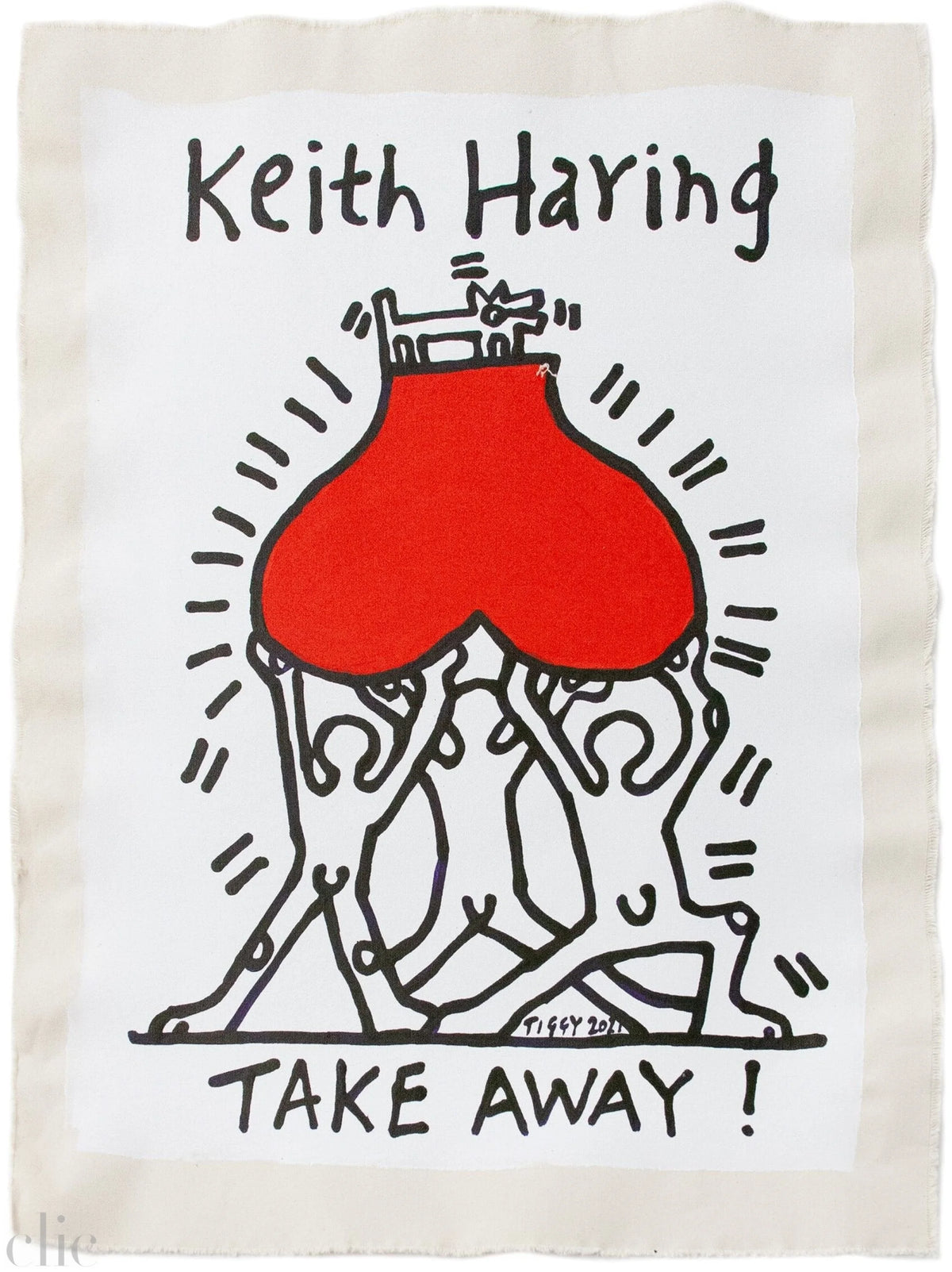 Keith Haring Take Away by Tiggy Ticehurst