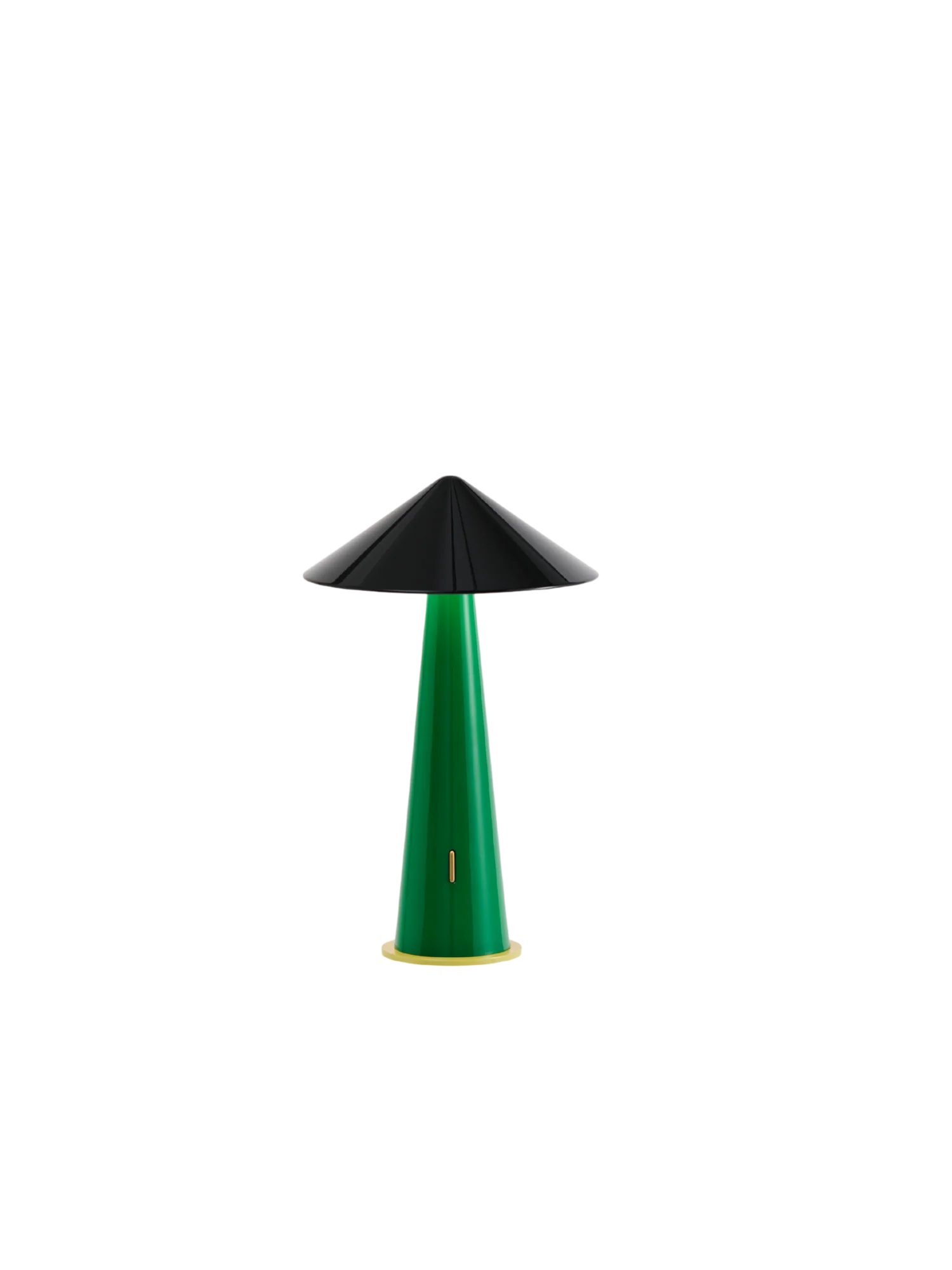 Tipsy Portable Lamp in Black and Emerald
