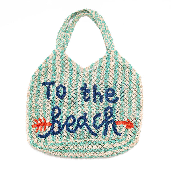To The Beach Bag in Aqua Indigo, from The Jacksons