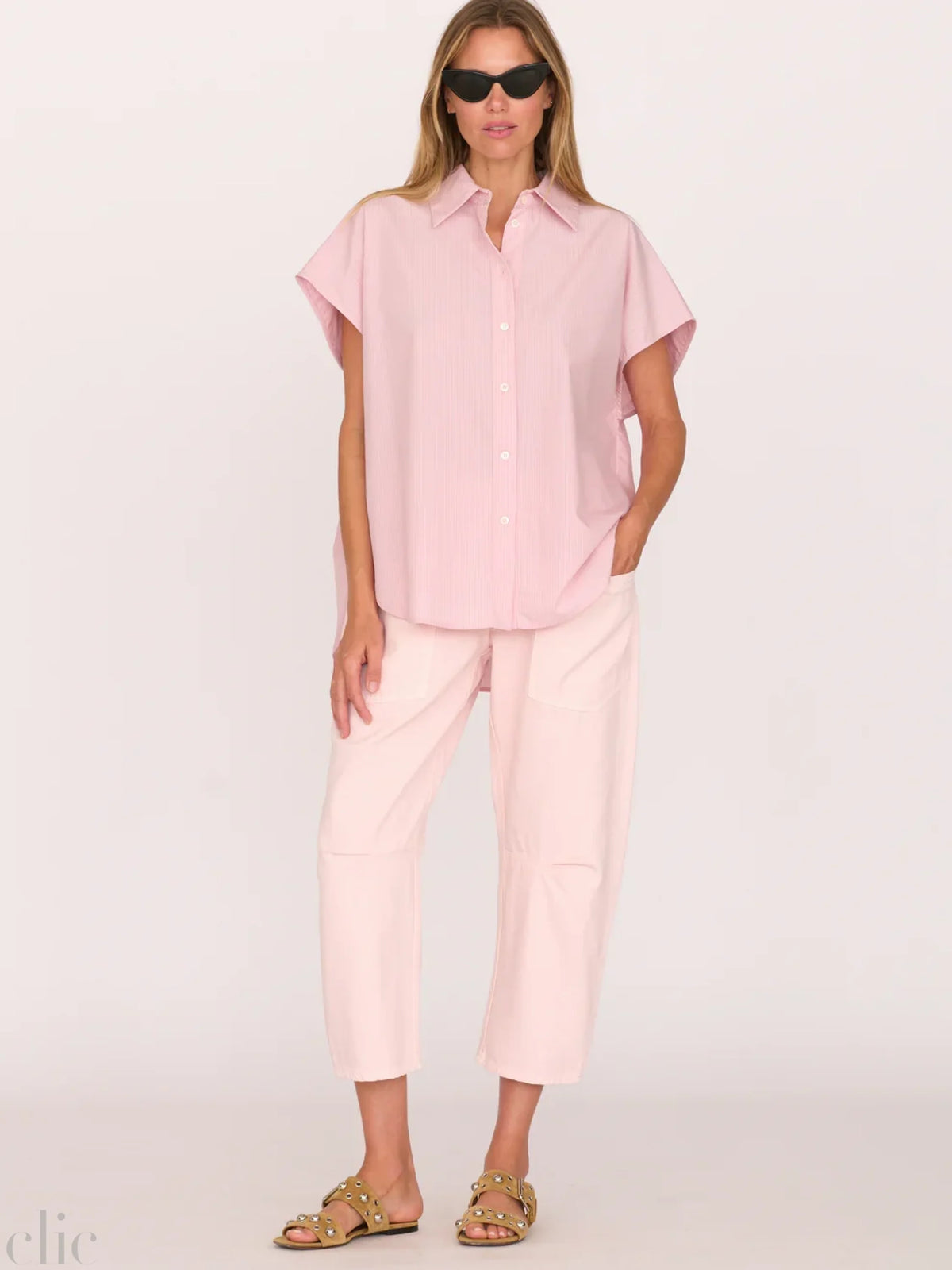 Travis Pant in Washed Pink, from Secular
