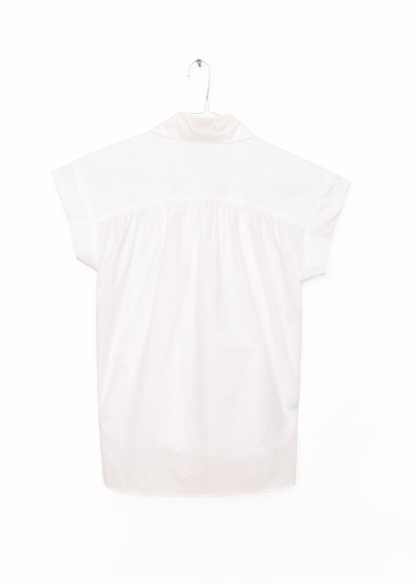 Trinity Top Brushed Cotton in White, from Secular