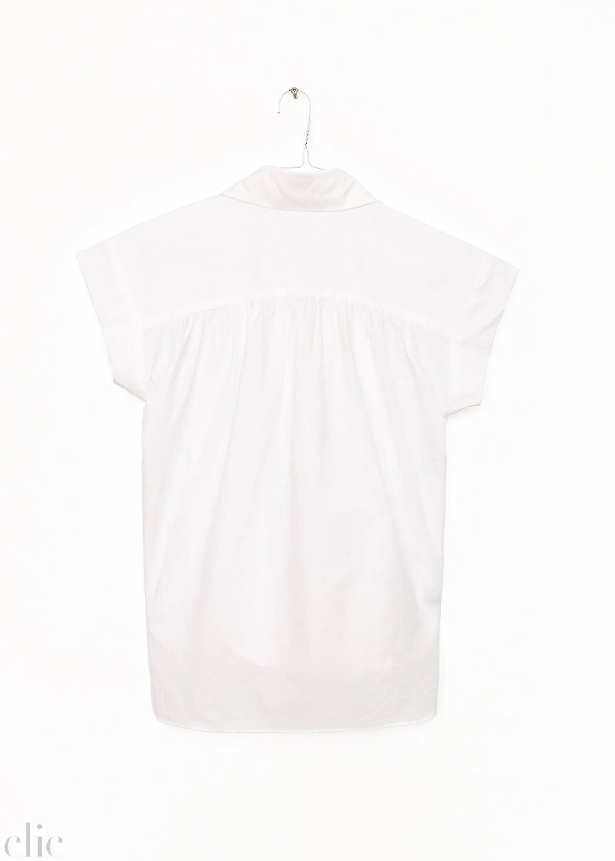Trinity Top Brushed Cotton in White, from Secular
