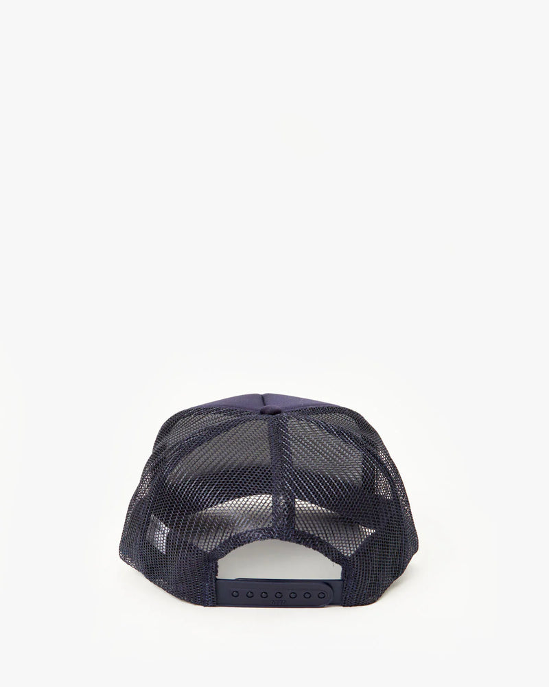 Californie Trucker Hat in Navy, from Clare V