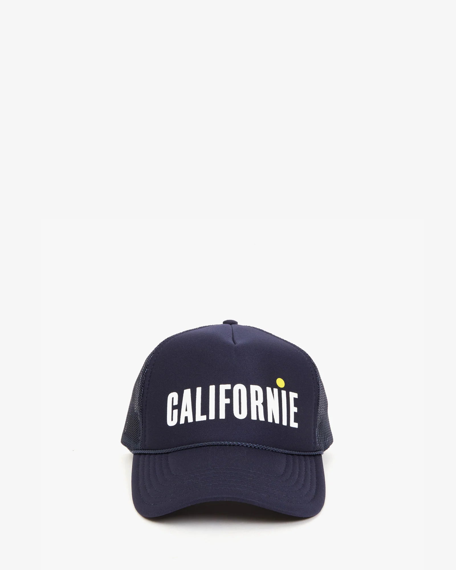 Californie Trucker Hat in Navy, from Clare V