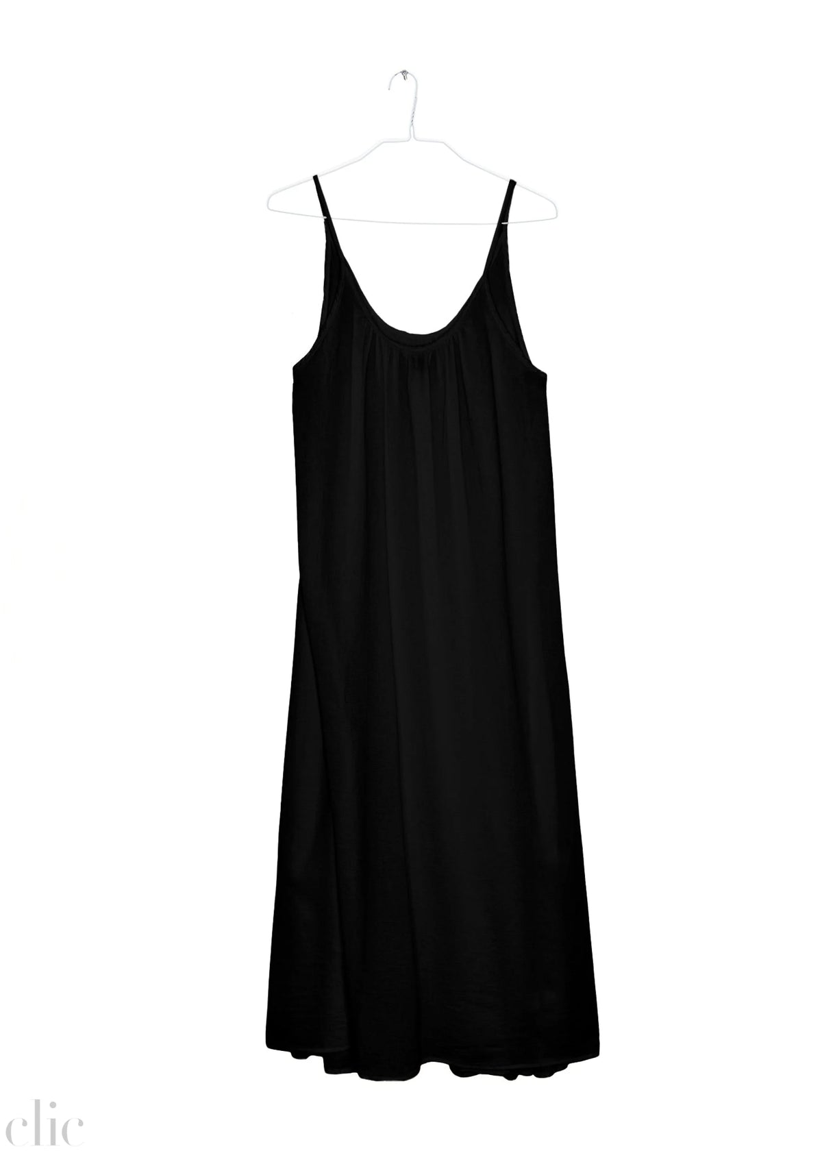 Tulum Cotton Dress in Black, from 9 Seed