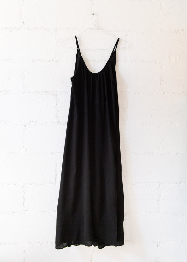 Tulum Cotton Dress in Black, from 9 Seed