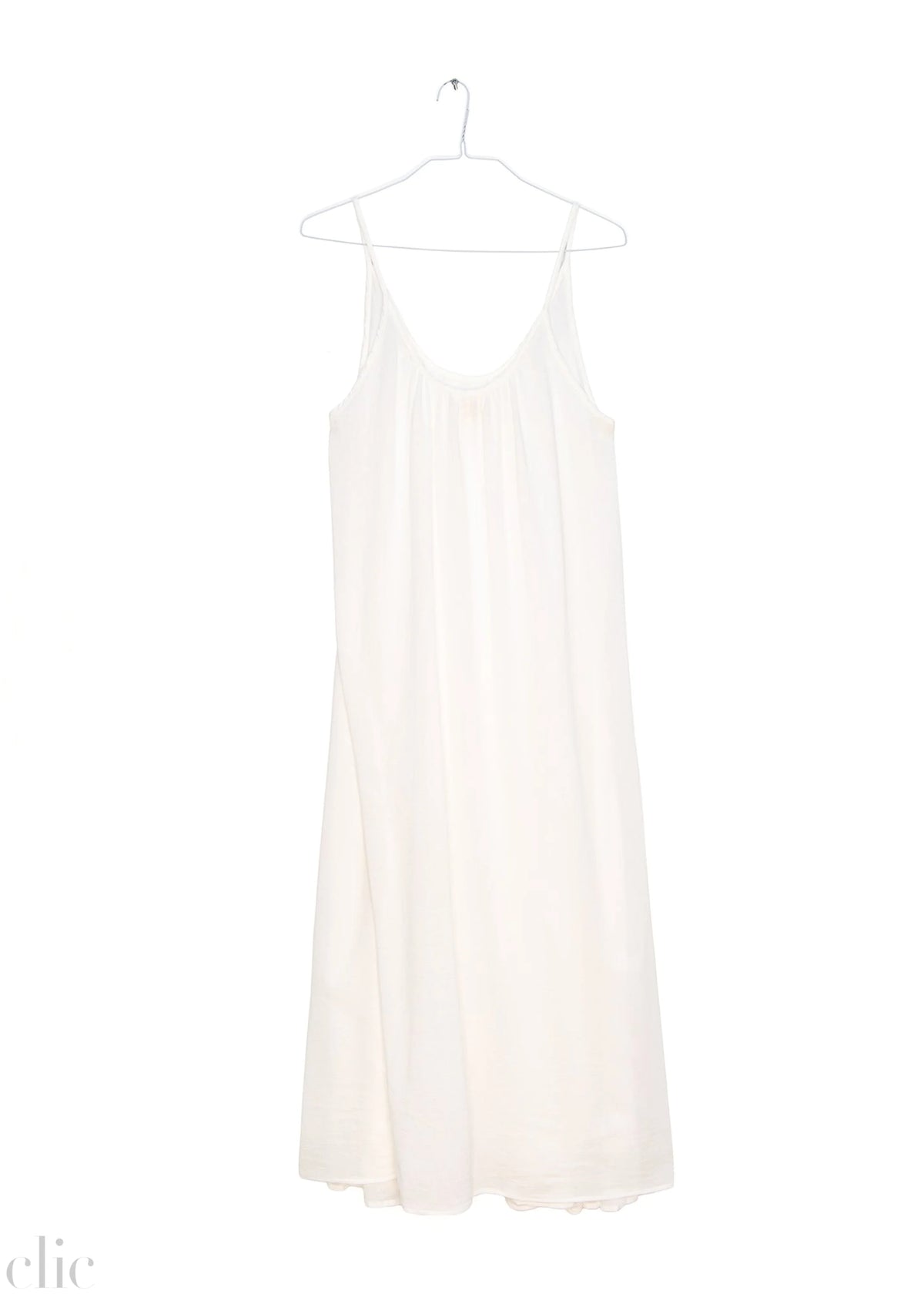 Tulum Cotton Dress in White, by 9 Seed