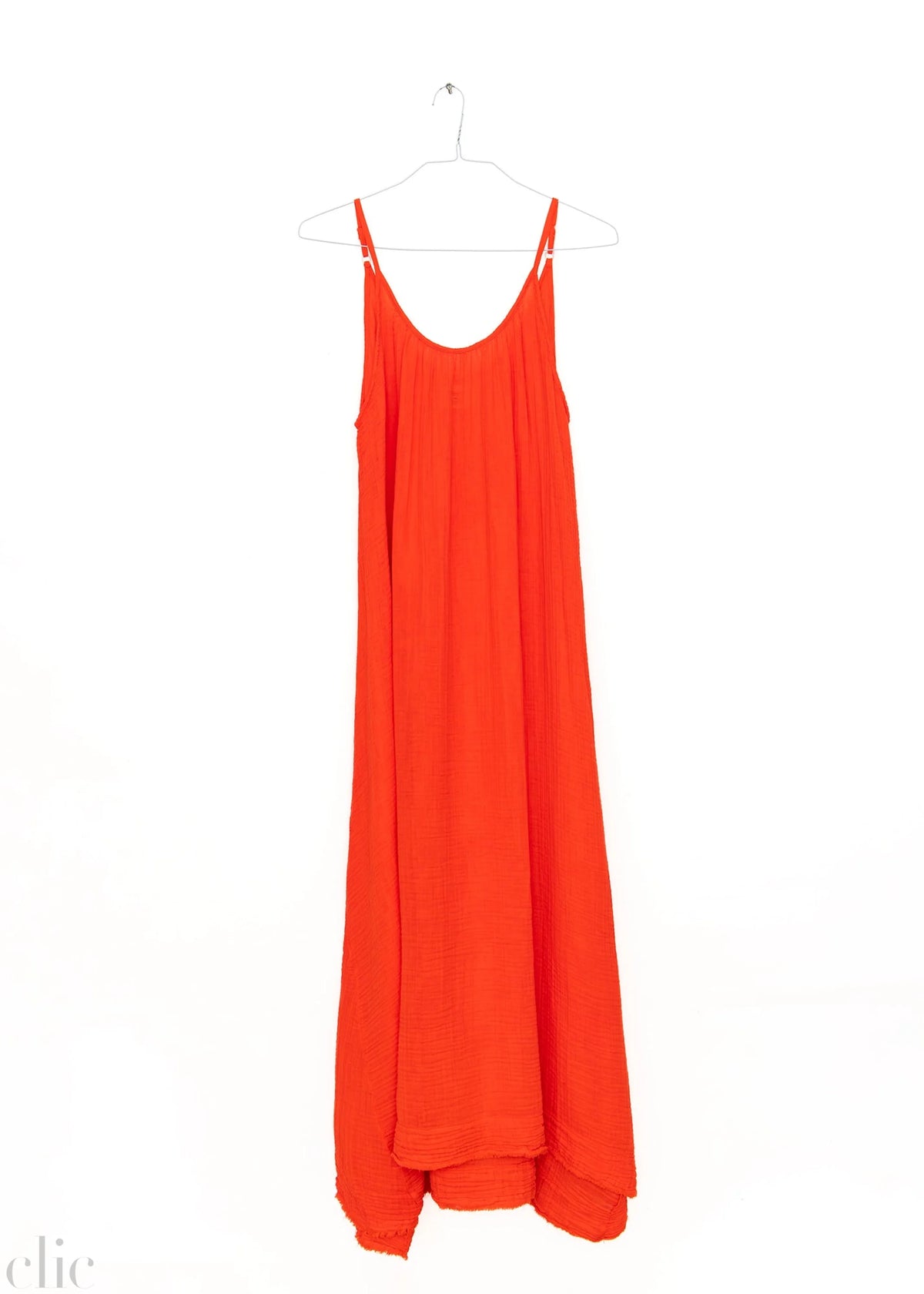 Tulum Gauze Dress in Dahlia, from 9 Seed