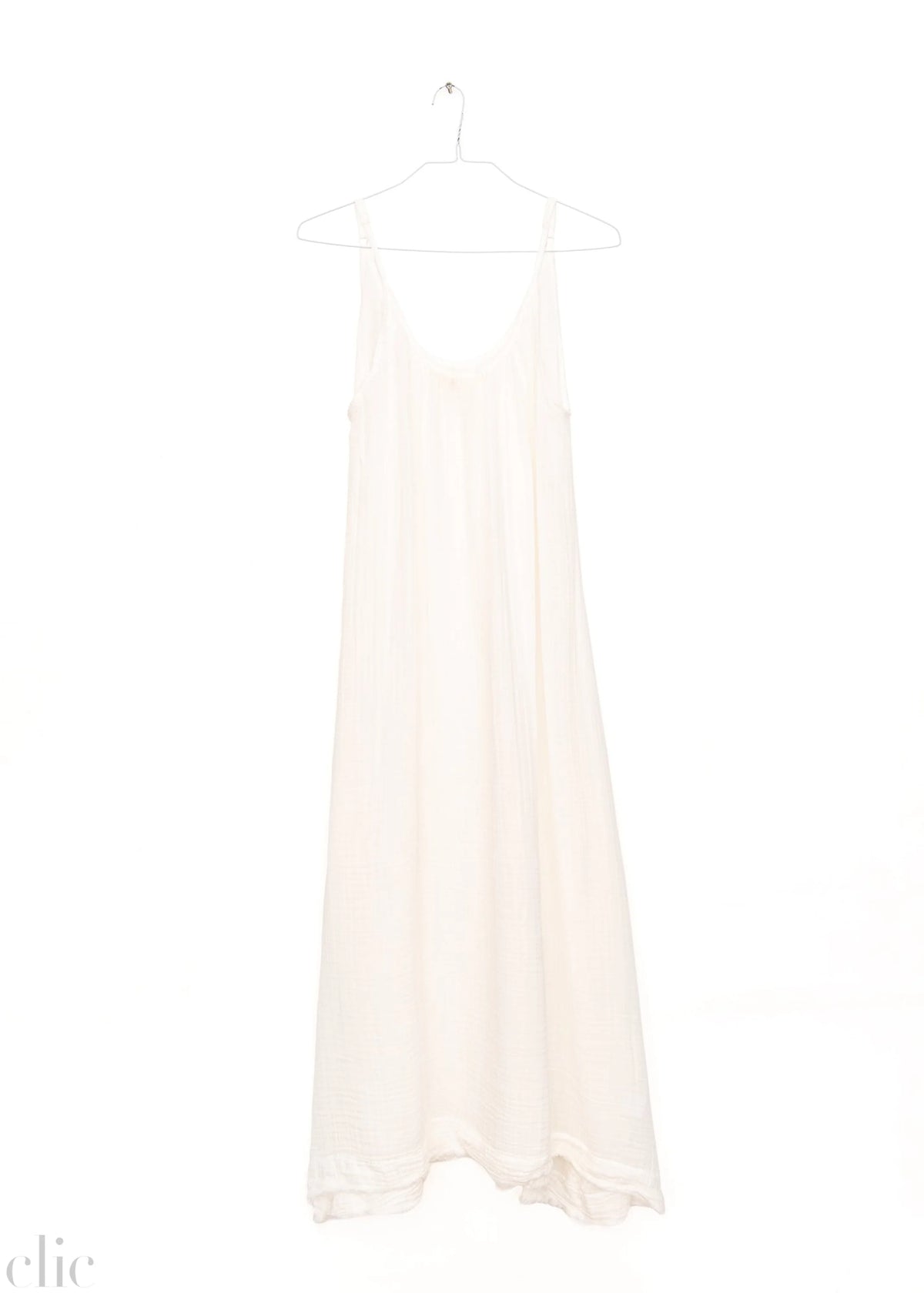 Tulum Gauze Dress in White, from 9 Seed