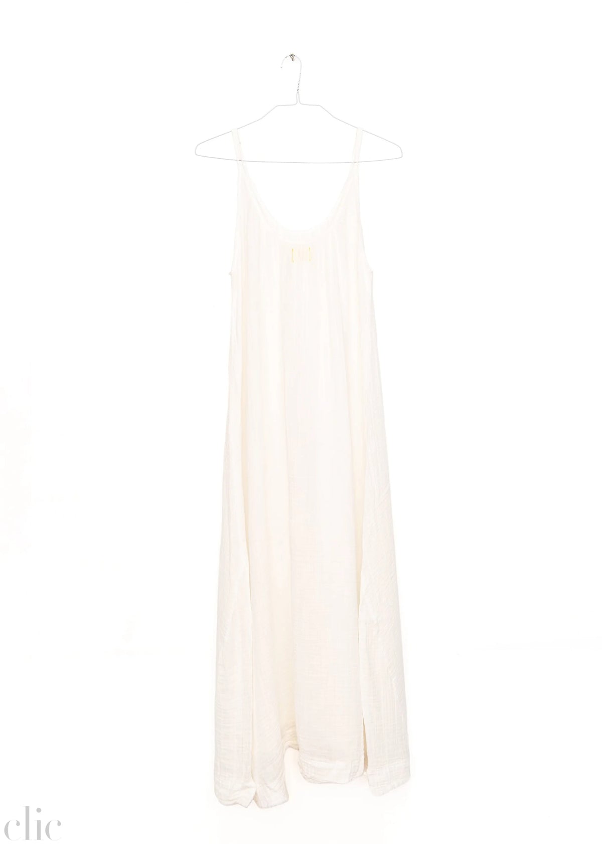 Tulum Gauze Dress in White, from 9 Seed