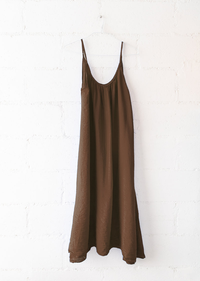 Tulum Naked Dress in Chocolate, from 9 Seed