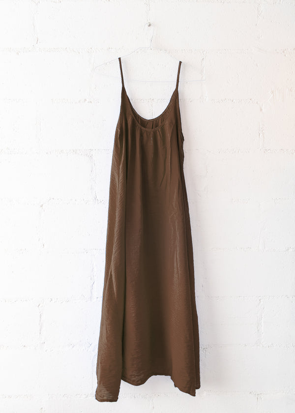 Tulum Naked Dress in Chocolate, from 9 Seed