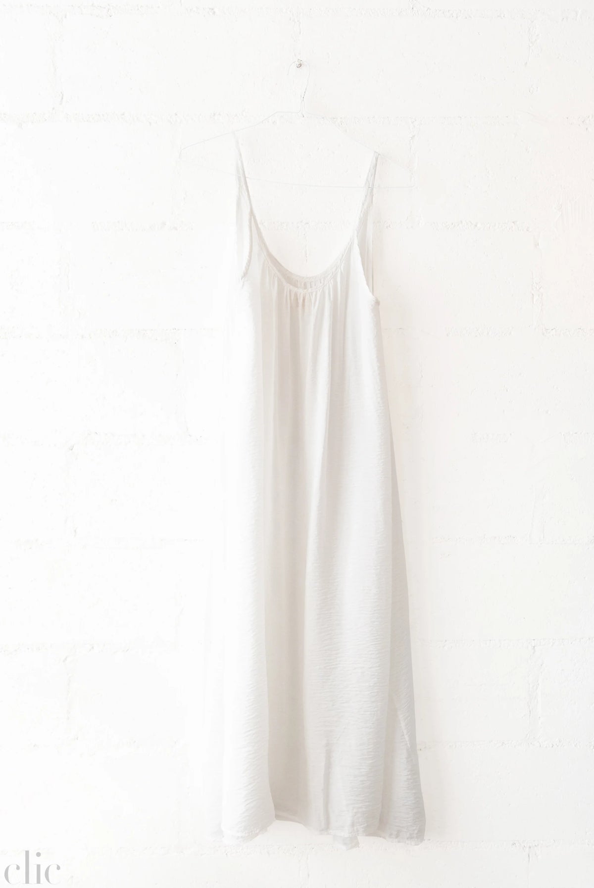 Tulum Naked Dress in White, from 9 Seed