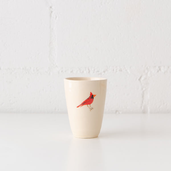 Red Bird Tumbler, from Tivoli Tile Works