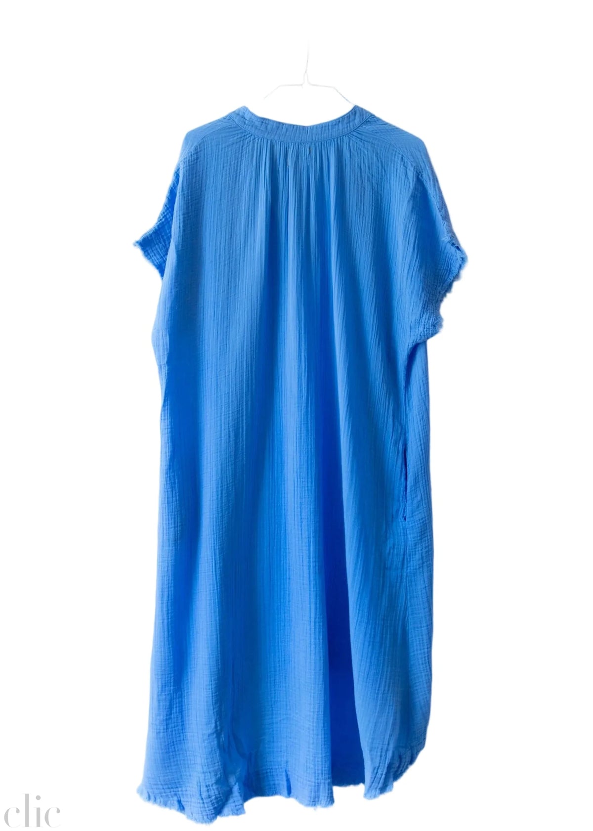 Tunisia Dress in Moroccan Blue, from 9 Seed