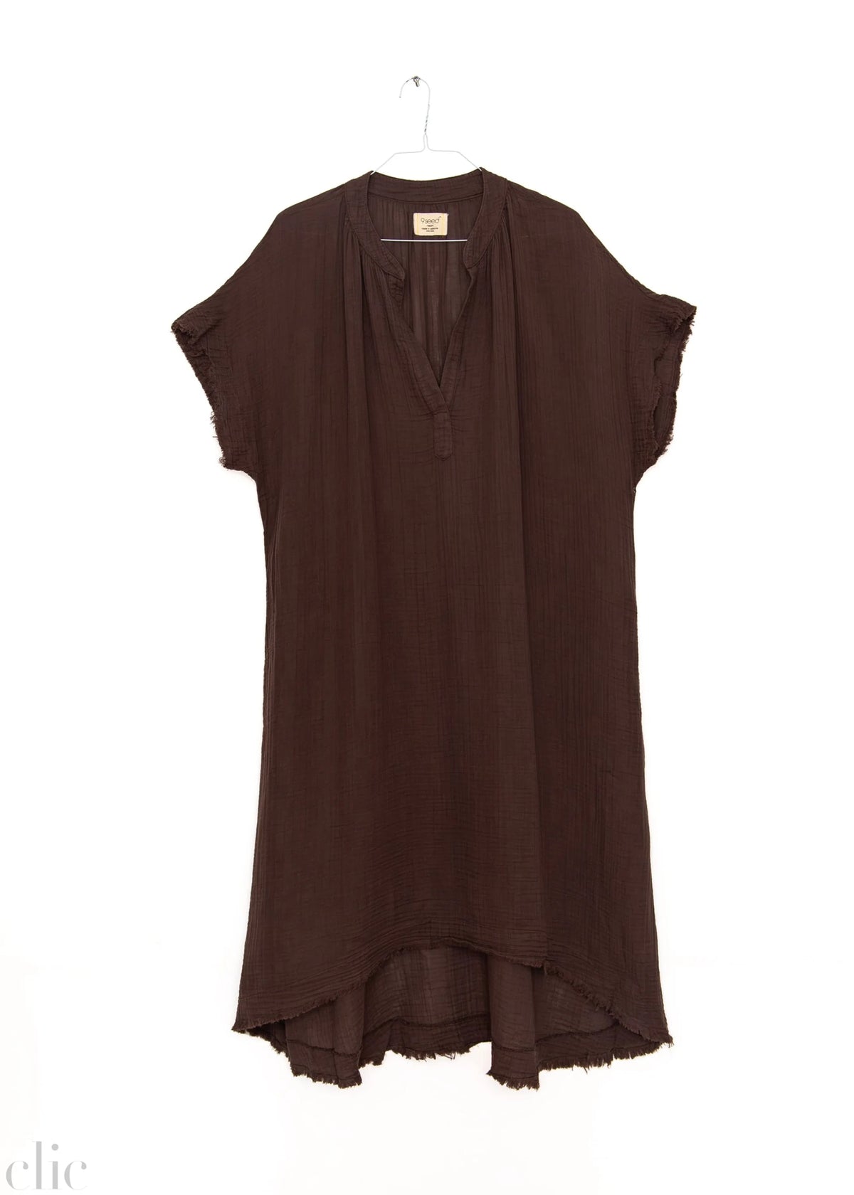 Tunisia Dress in Chocolate, from 9 Seed