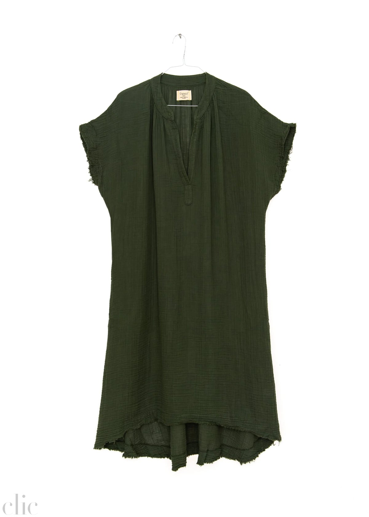 Tunisia Dress in Moss, from 9 Seed