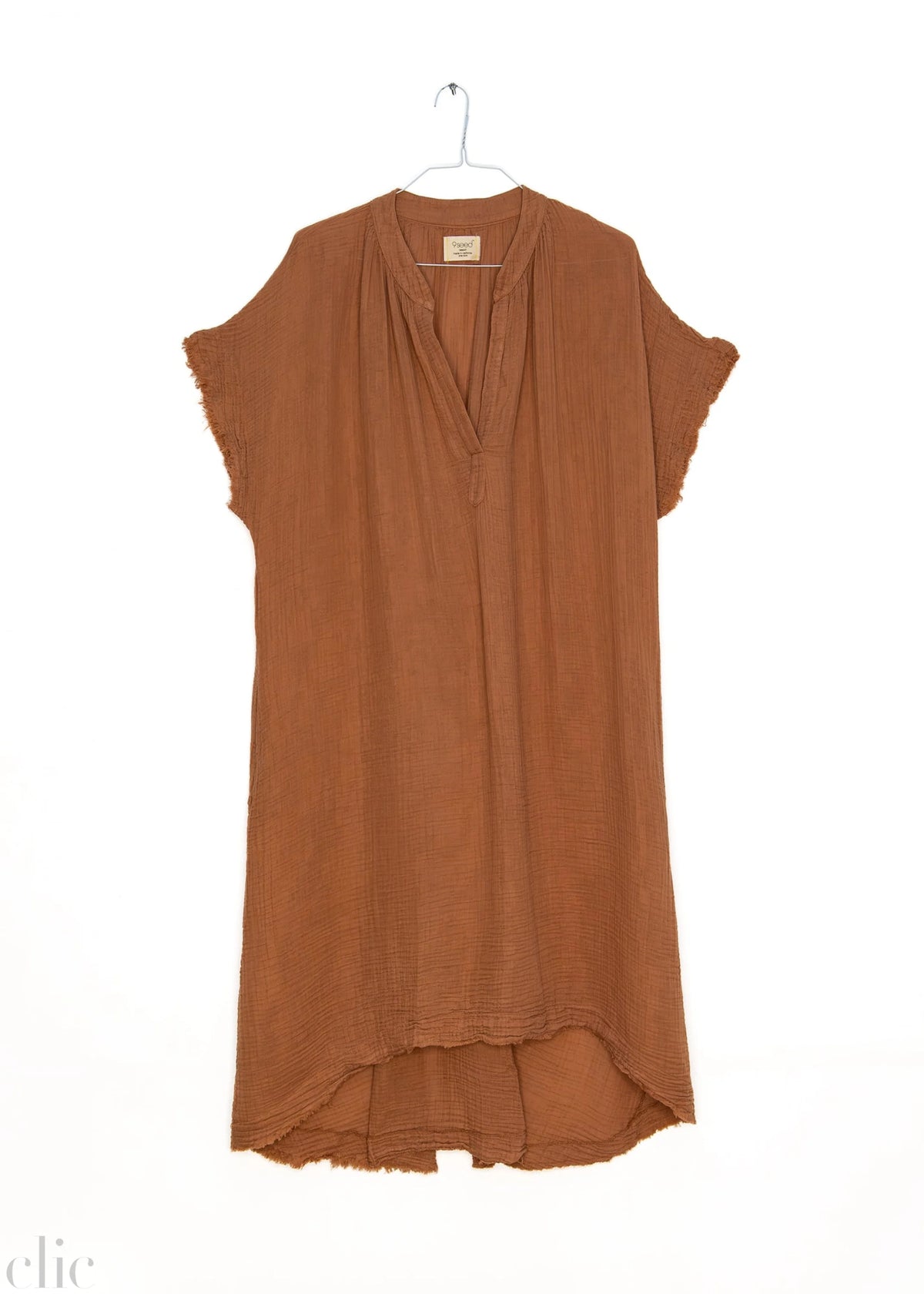 Tunisia Dress in Noisette, from 9 Seed