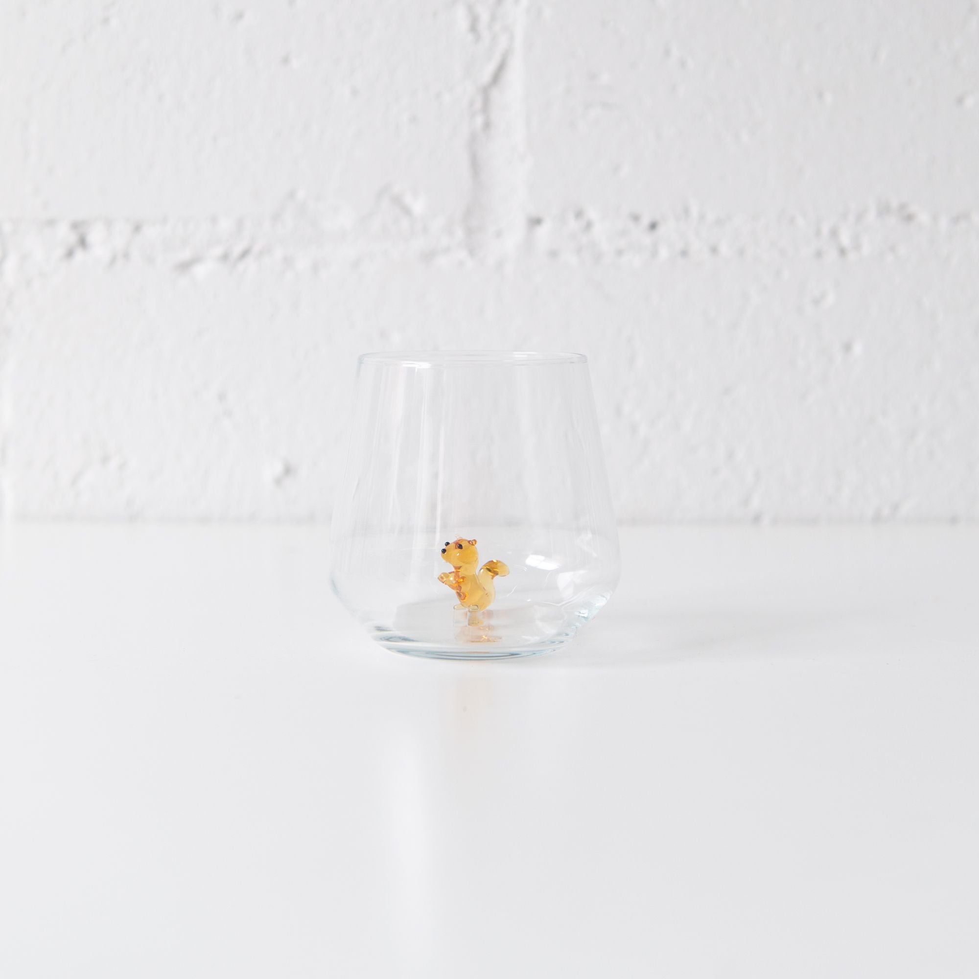 Squirrel Drinking Glass, from Minizoo