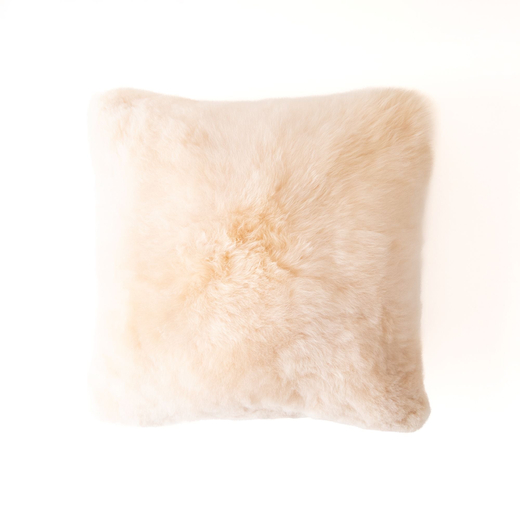Baby Alpaca Pillow in Crema, from Intiearth