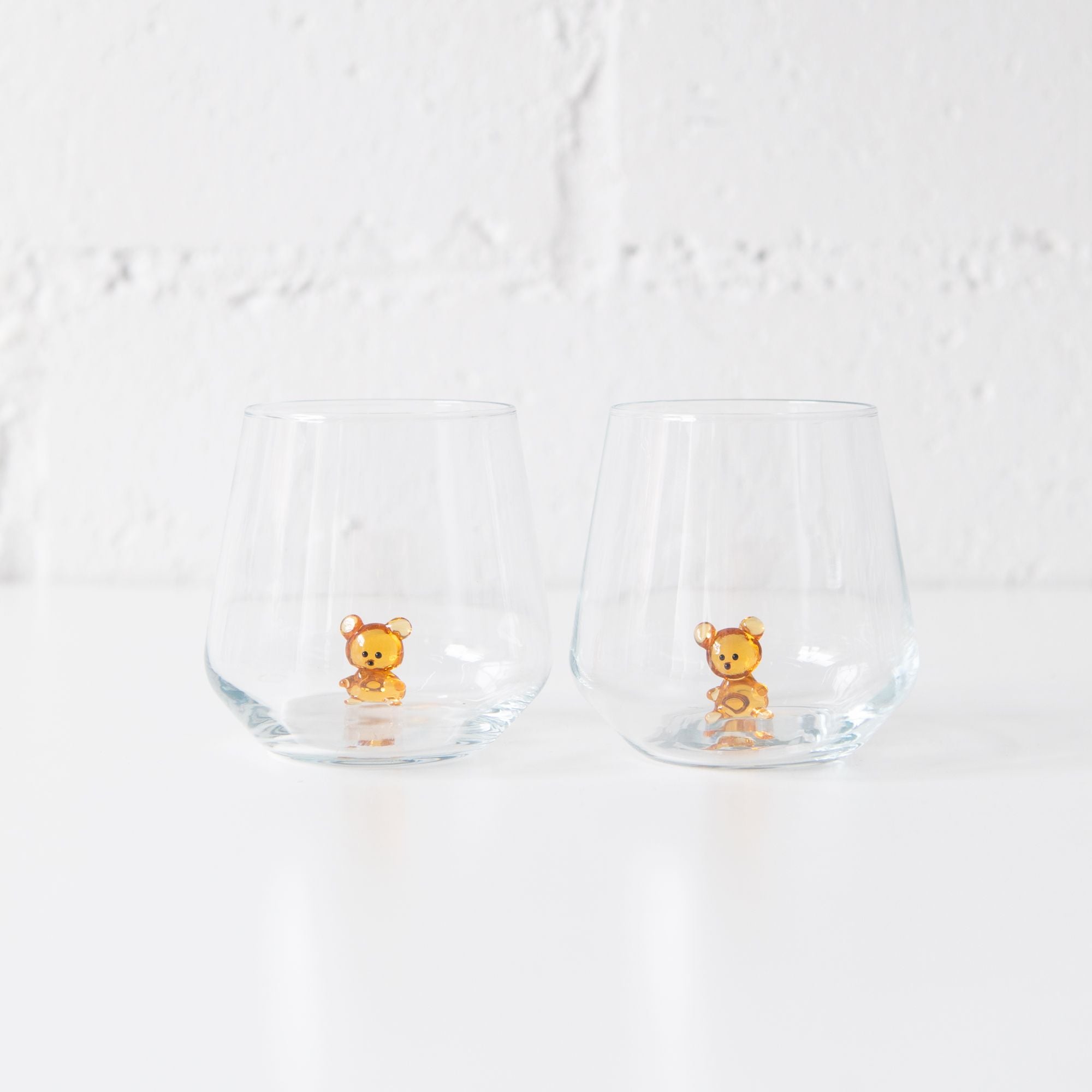 Teddy Bear Drinking Glass, from Minizoo