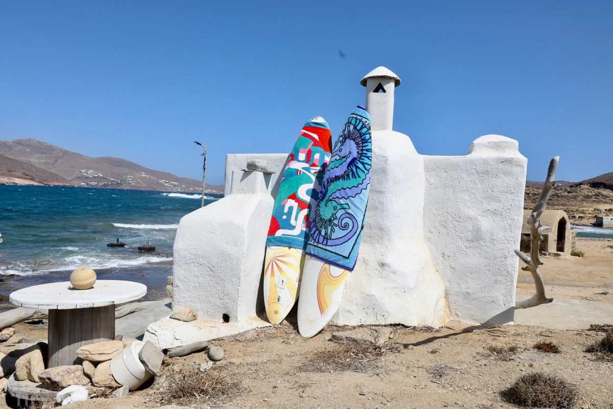 Ftelia Beach, Mykonos, Greece, 2024 by Tierney Gearon